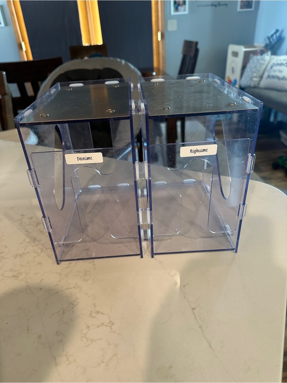 Clear Frozen Breastmilk Bag Organizer
